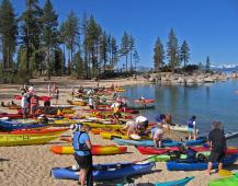 Spring Paddle Event at Lake Tahoe